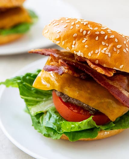 Frozen Burgers on a Blackstone