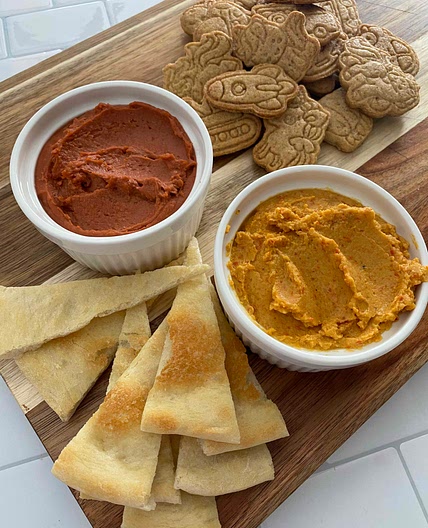 WIC Approved Sweet and Savory Hummus