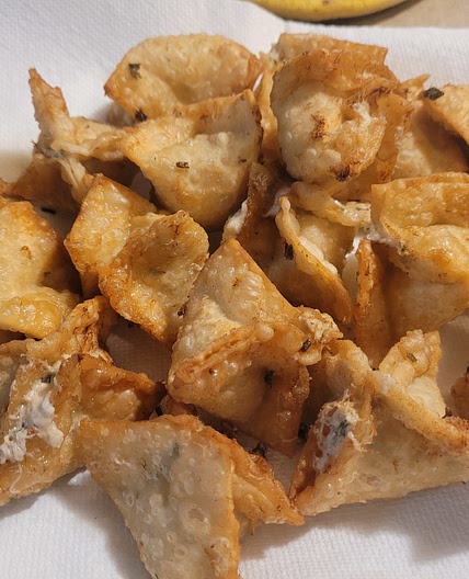 Crab rangoon.