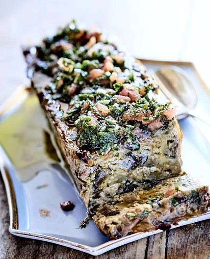 Flan d'aubergine sauce tomate⭐