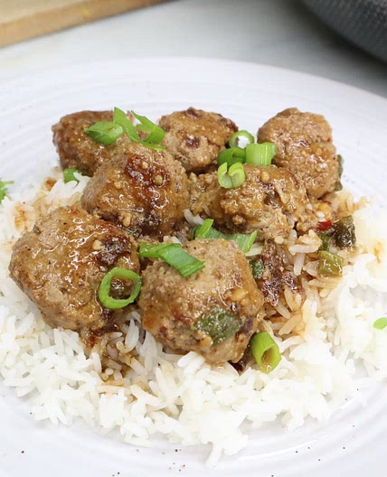Teriyaki Turkey Meatballs