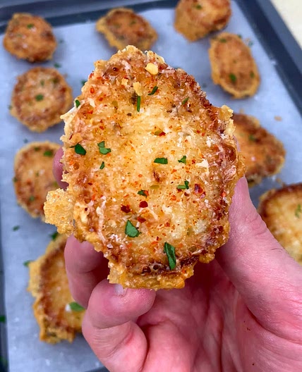 CRISPY PARMESAN POTATOES
