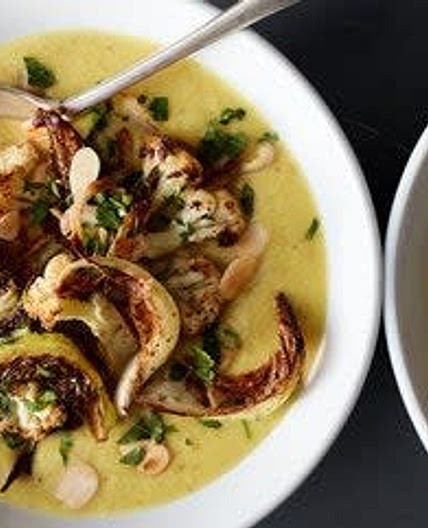 Roasted Cauliflower Soup