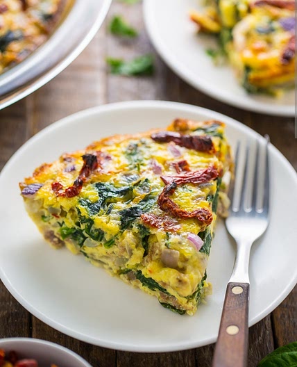 Crustless Quiche