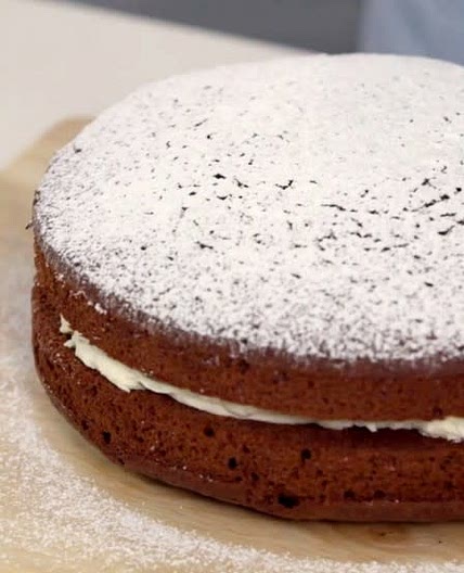 No Mixer Required Chocolate Cake