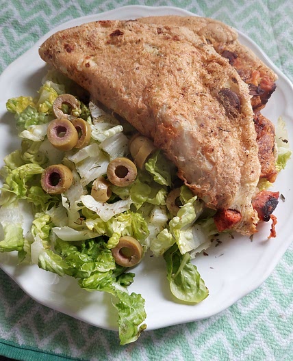 Omlet z chorizo i serem cheddar na adaptacji by Ania Kolasinska
