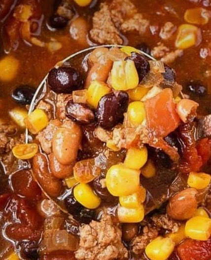 Taco soup in slow cooker