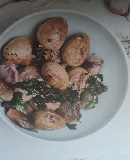 Cocotte de pommes de terre confites