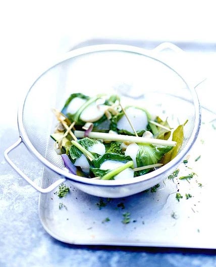 Noix st jacques legume