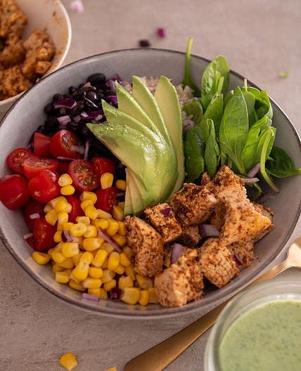 HIGH PROTEIN BURRITO BOWL