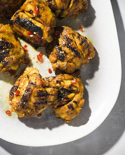 Grilled Red Curry Chicken