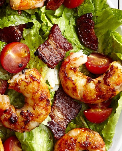 Shrimp BLT Salad