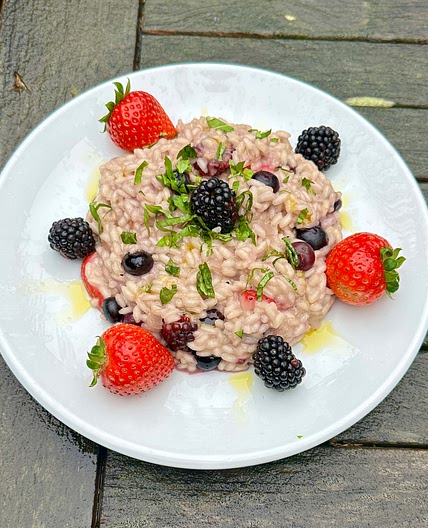 Risotto With Berries 