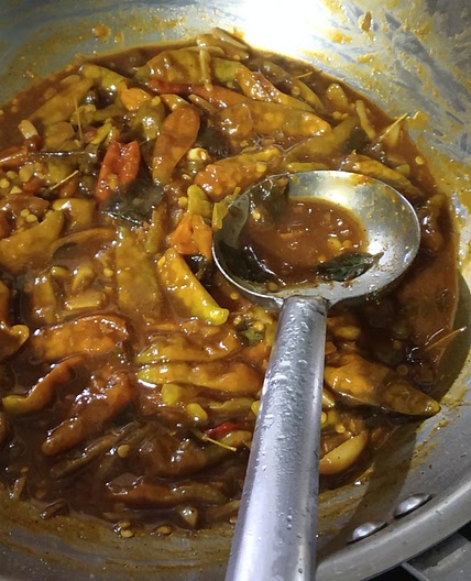 Mixed vegetable pickle (Achar)