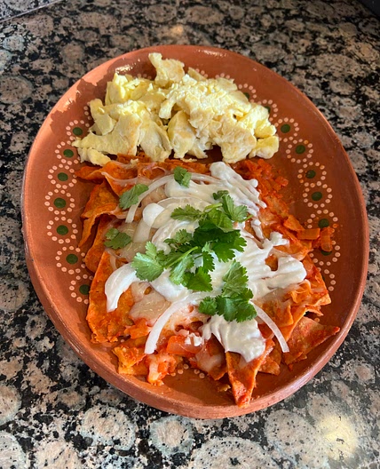 CHILAQUILES ROJOS
