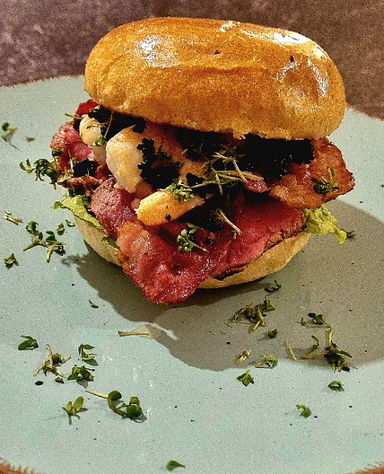 Surf and Turf Burger
