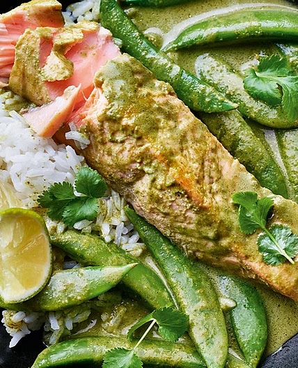 Thai-style Salmon Curry