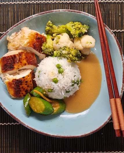 Mariniertes Hähnchen auf Japanische Art