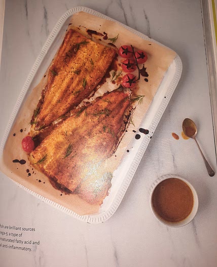 Lemon curry trout