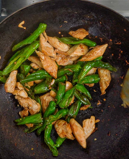 Chicken Shishito Stir Fry — Ethan
