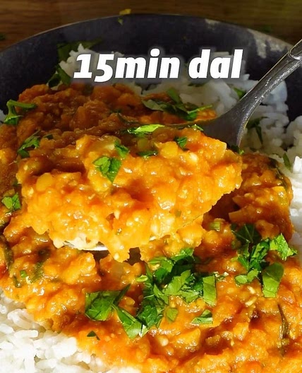 15min Lentil Dhal