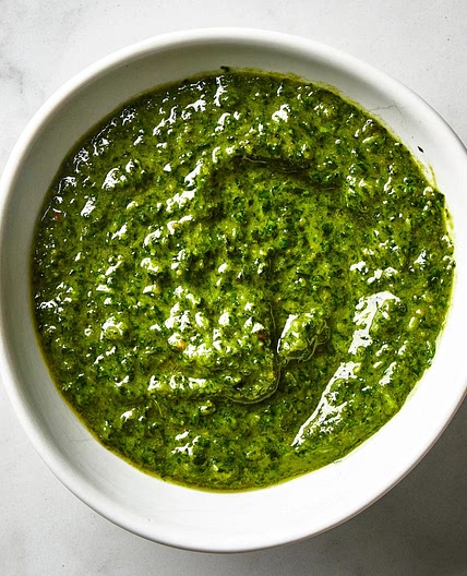 Pareve Basil Pesto (Malka Popper via Zelle)