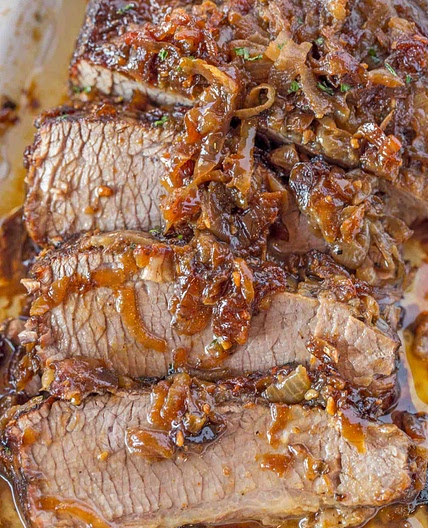 Eema's Cranberry Onion Brisket