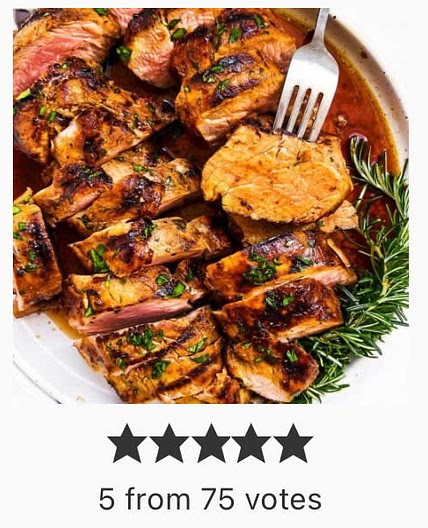 Pork Tenderloin Marinade - Savory Nothings