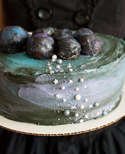 Vegan Galaxy Cake