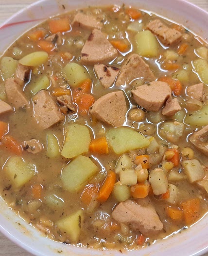 Erbsensuppe/-eintopf