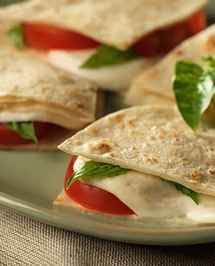 Quraish tortilla and healthy mozzarella