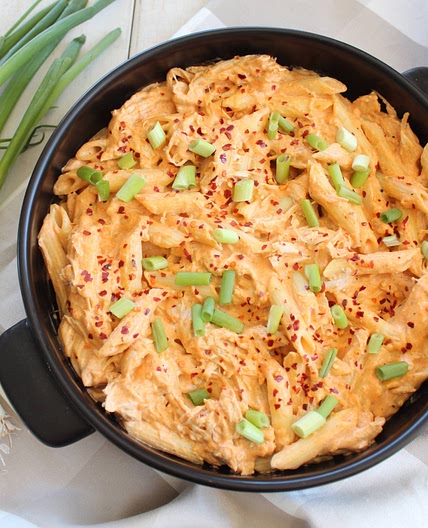 Buffalo Chicken Cheesy Penne