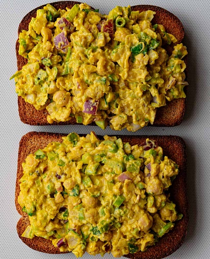 Best Curried Chickpea Salad
