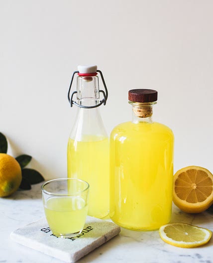Limoncello maison à la balinaise