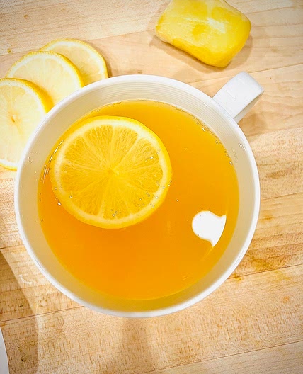 Soothing Ginger Lemon Tea with Honey - Costco Kitchen