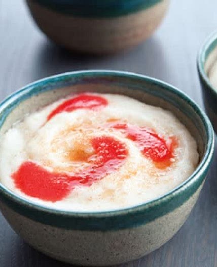 Whole-Wheat Farina with Berry Swirl