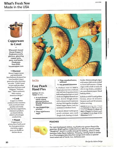 Easy Peach Hand Pies