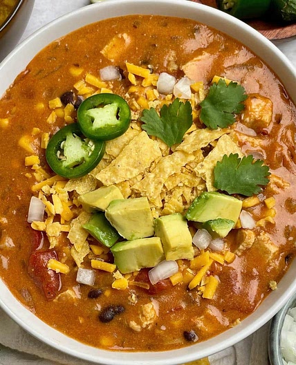 Vegan Enchilada Soup