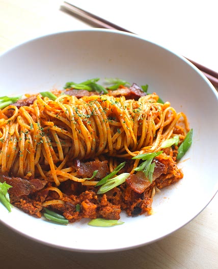 Kimchi Rose Pasta