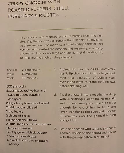 Gnocchi Bake