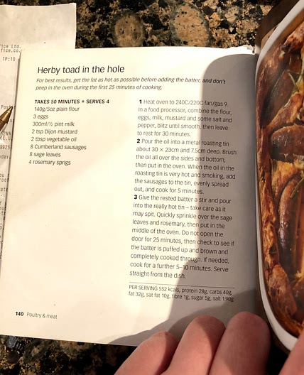 Toad in the hole