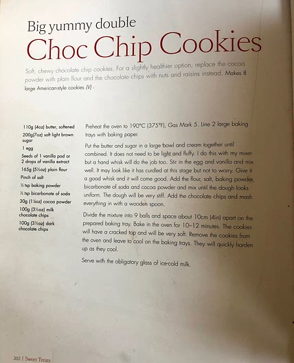 Chocolate Chip Cookies