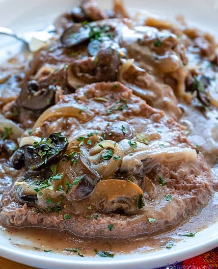 CROCK POT CUBE STEAK RECIPE