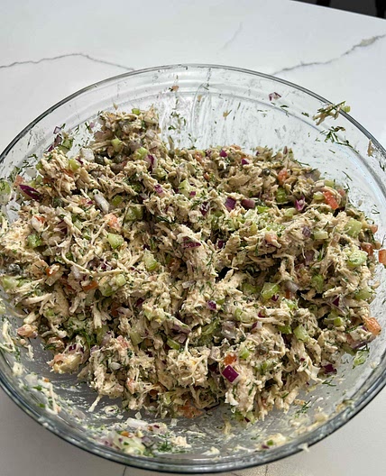 Tahini Chicken Salad
