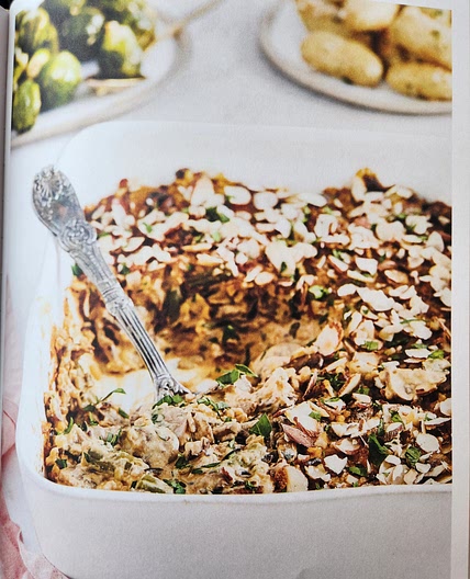 Creamy Mushroom, Green Brean, and Wild Rice Casserole