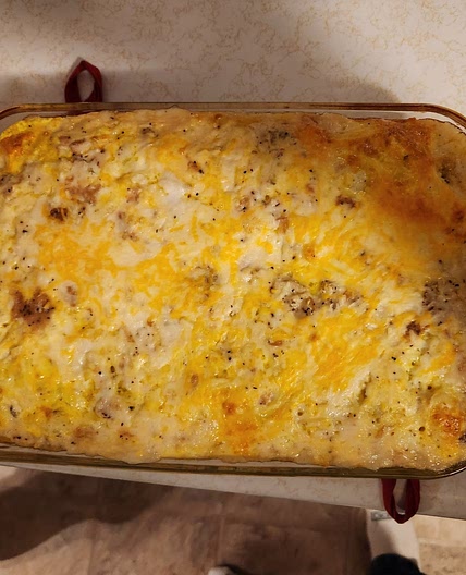 John's egg pie low cal.