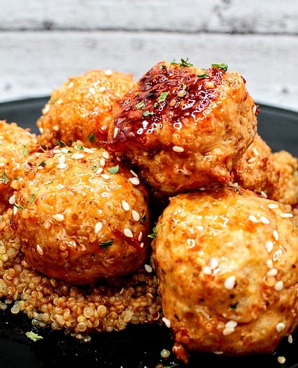 Firecracker Turkey Meatballs — Buzzed Eats