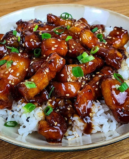 🍍 Porc caramel ananas