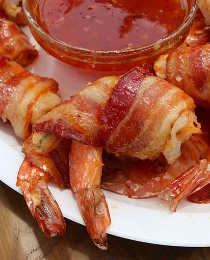 Bacon Wrapped Grilled Shrimp Recipe