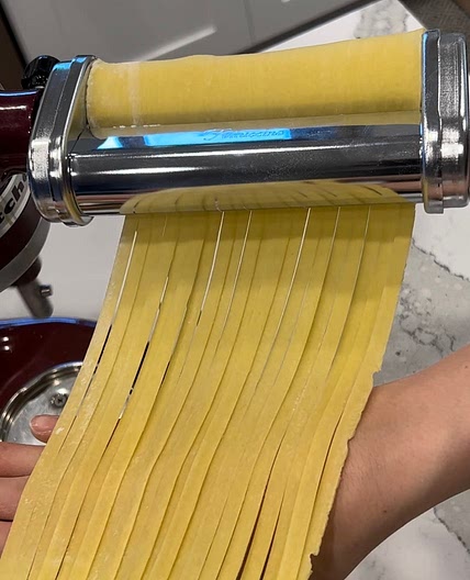 Pasta from scratch 